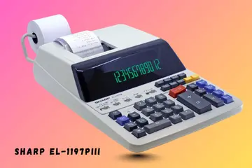 Sharp EL-1197PIII Heavy Duty Color Printing Calculator Review