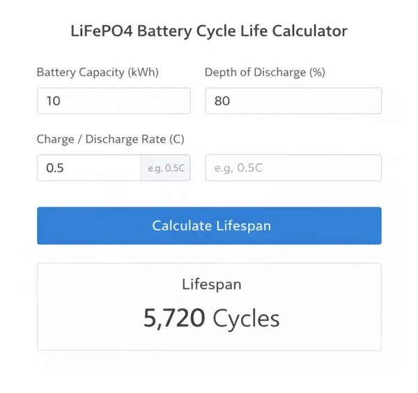 Calculator Battery Lifespan