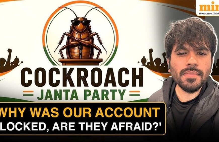 Is Cockroach Janata Party Banned